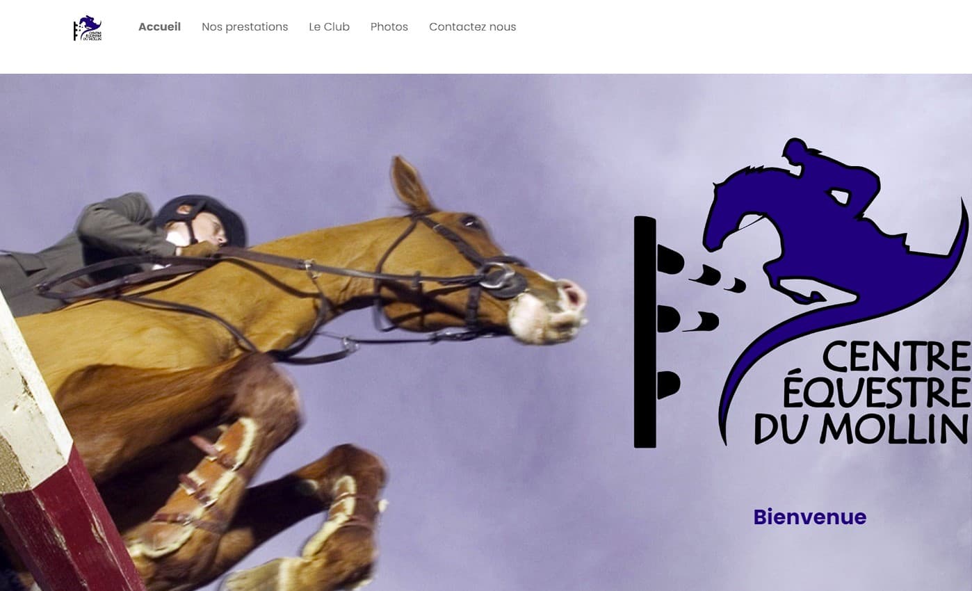 Centre Équestre du Mollin.fr