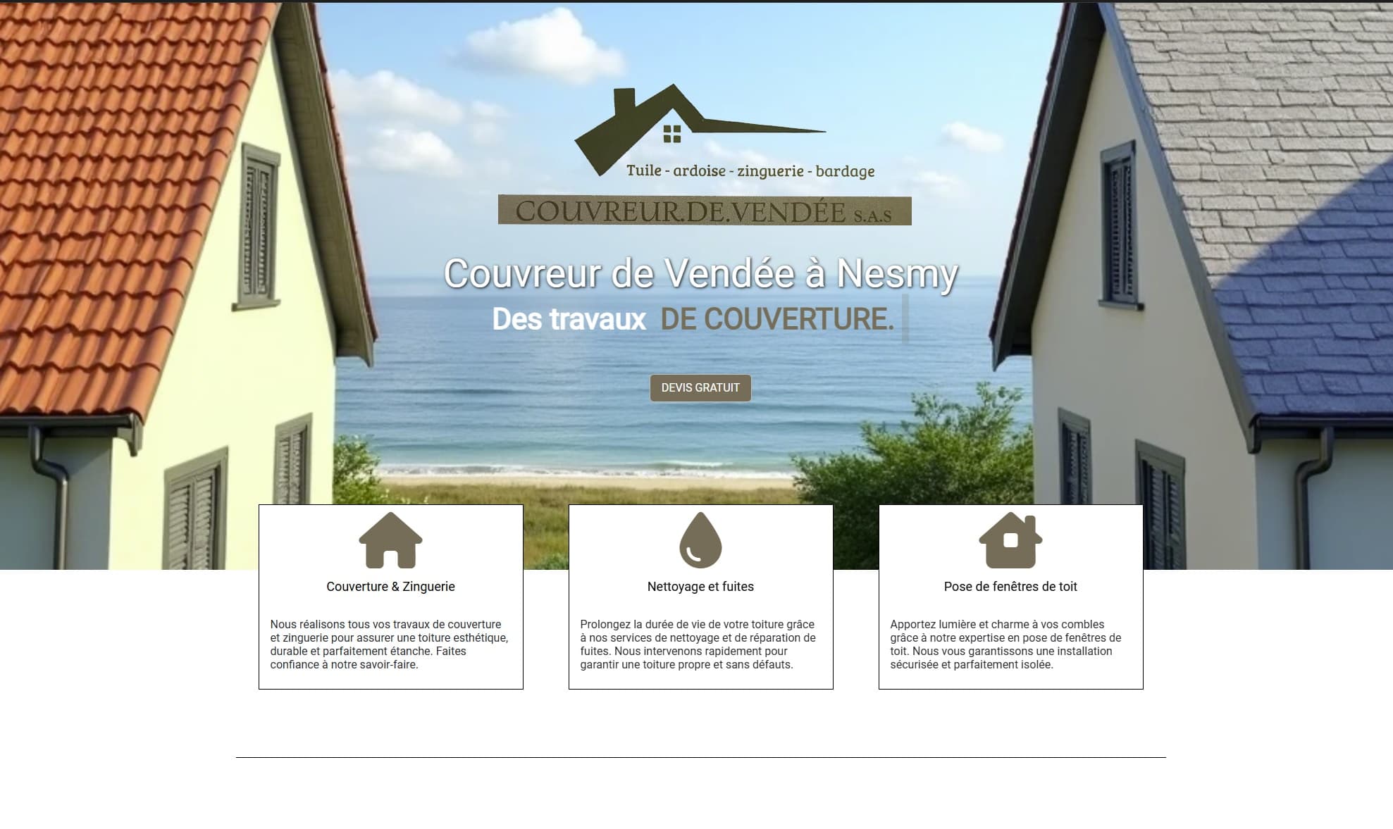 Couvreur de Vendee.Fr